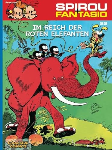 Spirou und Fantasio 22: Im Reich der roten Elefanten: Spannende Abenteuer für Mädchen und Jungen ab 8 (22) von Carlsen Verlag GmbH